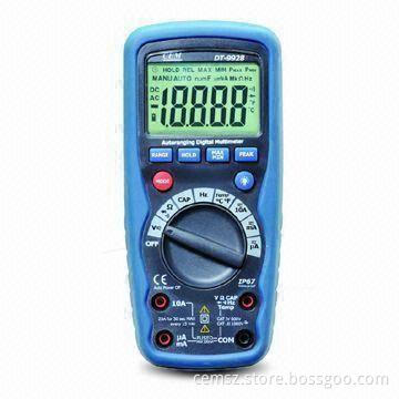 Digital Multimeter with 11000 Counts, Available in LCD Display